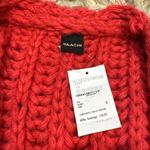 SAACHI CHUNKY KNIT OVERSIZED CARDIGAN SWEATER Pink Size undefined Photo 2