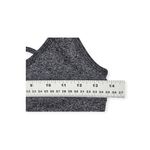 Urban Outfitters Zenana Outfitters On The Go Adjustable Bralette L/XL Charcoal Photo 1