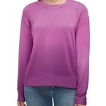 Splendid  Ladies Dip Dye Ombré Orchid Purple Pullover Sweater Long Sleeve Small Photo 0