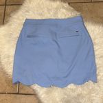 Vineyard Vines  Light Blue Solid Scalloped 17" Skort, NWT Photo 6