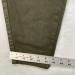 Esqualo Jeans Womens 8 Designer‎ Stretch wax coated green denim Photo 5