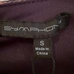 Symphony Animal Print Fringe V-Neck Bodycon Mini Dress Womens Small Brown Black Photo 4