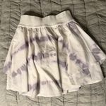Lululemon  Athletica Court Rival Skirt - White and Purple Tie-Dye Photo 1