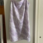 Garage  Purple Tie Dye Cowl Neck Mini Dress Size medium Photo 3