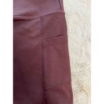 Zyia Women's Biker Shorts XL Purple High-Waisted with Pockets Photo 2