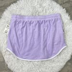 No Boundaries NWT.  terry cloth skirt with pockets. Lilac, white piping. Size 19 Photo 10