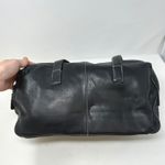 Perlina Y2K  Top Handle Leather Pocketed Bag Black Photo 6