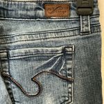 Refuge Blue Vintage Wash Jeans with Decorative Stitching Photo 1