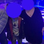 Burgundy Deep Vneck 3/4 Sleeves Mini Dress Red Size 1X Photo 1