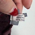 Aerie  Lace L Large Bralette Bra Wireless Maroon Pullover Lined Wire Free Photo 10