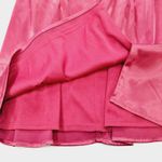 MORE TO COME Abigail Mini Dress in Wine Red XS Photo 4