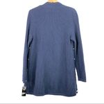 JM Collection  - Open Front Knit Moto Button Cardi. Photo 2