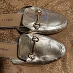 Bamboo Metallic Gold Loafer Slides Fits 7-8 Photo 0