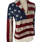 Denim & Supply Ralph Lauren American Flag Sweater Cardigan Size Medium Cotton Photo 6