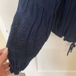 Off the shoulder shirt Blue Size L Photo 1