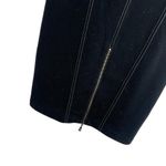 Ted Baker  Black Exposed Seam Zipper Detail Dress Size 2-4 Photo 4