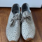 OTBT  Lunar Leather Silver Shimmer Comfort Lace Up Sneakers Size 9.5 Photo 1