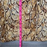 Reformation  Vivette Snakeskin Mini Dress Medium Photo 12