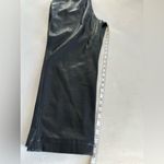 Calvin Klein Jeans Calvin Klein Sz: L Black Faux Leather Pants. Pull On. Flat Front. Patch pockets Photo 3