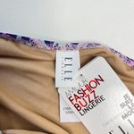 Elle NWT  Bikini Set Purple Floral Swimwear Size B80/L Photo 10