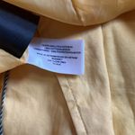 st. john's bay Yellow Trench Style Belted Jacket, Medium Photo 4