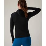 Athleta Flurry Seamless Hoodie Black XS Photo 3