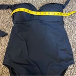 Lauren Ralph Lauren Black One Piece Swimsuit Sweetheart Neckline Halter Size 12 Photo 5