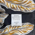 Farm Rio NWOT  Maxi Dress Size M Black Print Puff Sleeves Plant Short Sleeve Photo 12