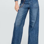 Cult Gaia Wide-Leg Chain Jeans Photo 0