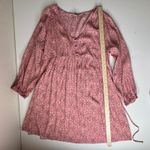 The Nines by Hatch Maternity Floral Mini Dress Medium Pink Lightweight Cottage Size undefined Photo 8