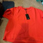 Hudson Jeans NWT Hudson red blouse small Photo 1