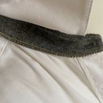 Lafayette 148 New York women's size P cream button down collared blouse sequin Photo 5