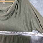 Chico's  Green Knit Cowl Neck 3/4 Length Sleeves Sweater Photo 8