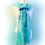 prAna -  crochet  hand knit Scarf Photo 6