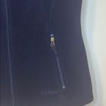 L.L. Bean Women's Polartec Navy Fleece Vest Blue Size M Photo 8