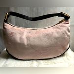 Juicy Couture NEW Chocolate Pink Blush Velour Shoulder Bag Photo 1