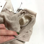 Joie Nwt  - neutral colored sweater with shoulder pads wool & cashmere blend Sz L Photo 6