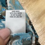 Dress Barn  Y2K Babydoll Top Turquoise Small Fairy Grunge 90's Stretch USA Made Photo 8