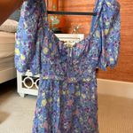 For Love & Lemons  Charlene Puff Sleeve Mini Dress Photo 3