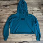 Abercrombie & Fitch green cropped hoodie Photo 0