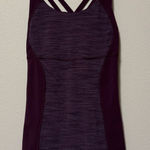 Lululemon  Purple Strappy Athletic Tank Top Photo 0