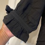 Coco + Carmen  Black Bohemian Anthro Style Blouse Size S/M NWT #7957 Photo 2