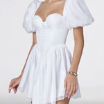 ADEIRLINA Bridal Corset Mini Dress White NWT XS‎ Photo 0