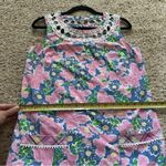 Lilly Pulitzer Vintage Lily Pulitzer Women’s Butterfly Floral Cotton Shift Dress Size 6 Preppy Photo 5
