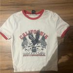 Forever 21 California T-Shirt - White and Red Photo 0