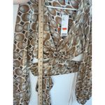 Urban Outfitters Bohemian Coachella Print Kary Keyhole Tie Size Small Photo 3