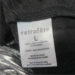 NEW Retrofete Cherith Pleated Dress Silver Gunmetal Sz L Size L Photo 5