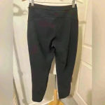 Lululemon  $148 Black Work Slacks Pants Zipper Button Nylon Xtra Life Business Photo 2