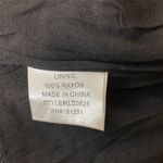 In Loom  Black V Neck Embroidered Long Sleeve Boho Comfy Tunic Dress Cotton Sz M Photo 8