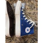 Converse  Chucks x Comme des Garcons Play Sapphire Blue High Top Sneakers Shoes Photo 5